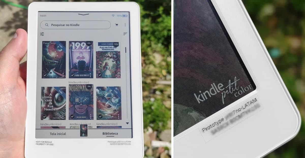 Amazon Testi daha ucuz bir renk Kindle mı?