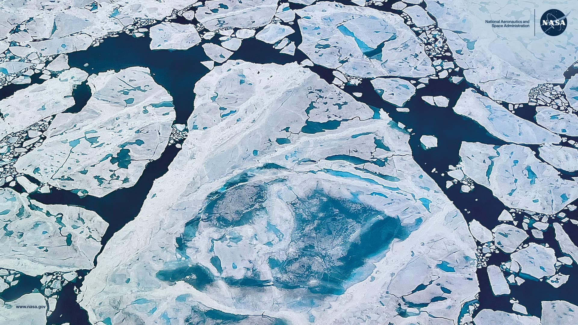 Arctic deniz buzu inceltme - NASA