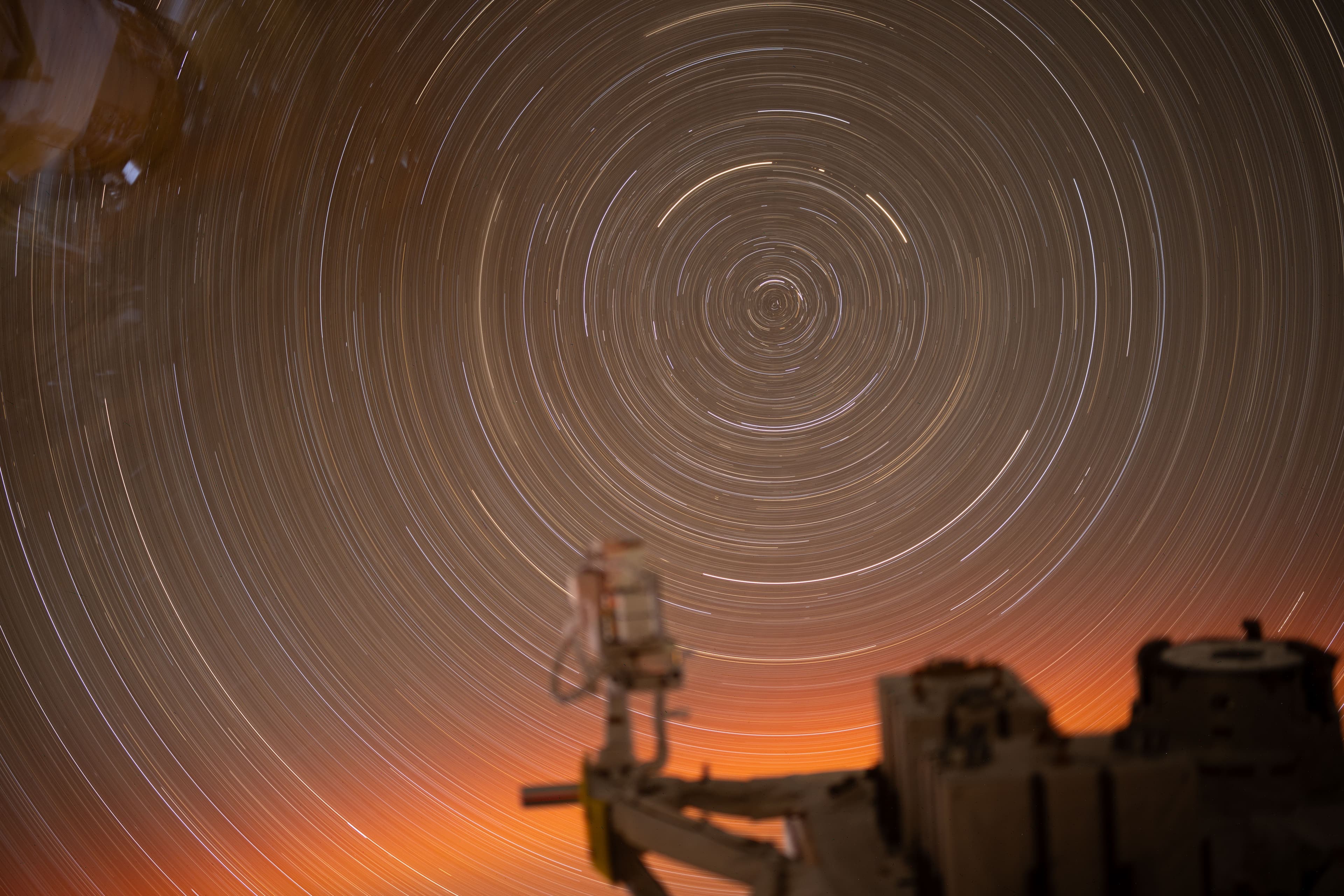 Circular Star Trails - NASA