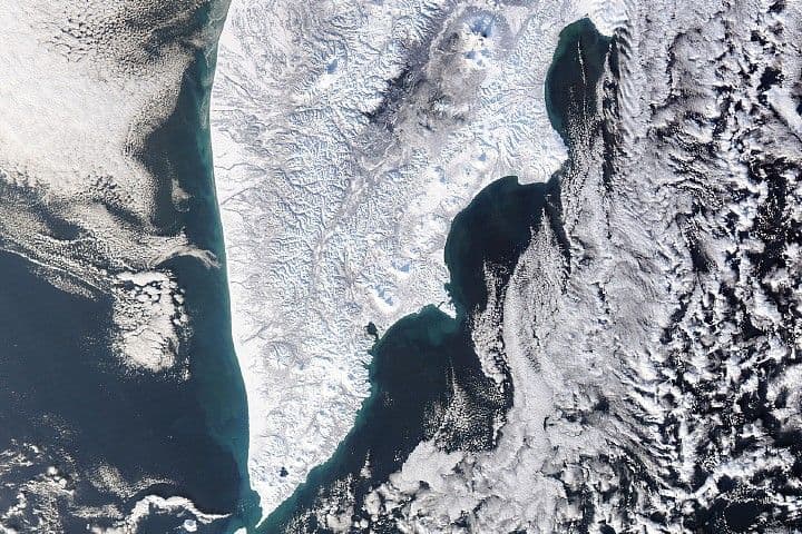 Kar Kamçatka'yı Gömdü - NASA Bilimi