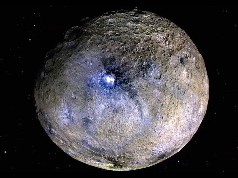 Bir zamanlar cüce gezegen Ceres'de gizli bir enerji kaynağı vardı - yaşanabilirliği artırabilir mi?