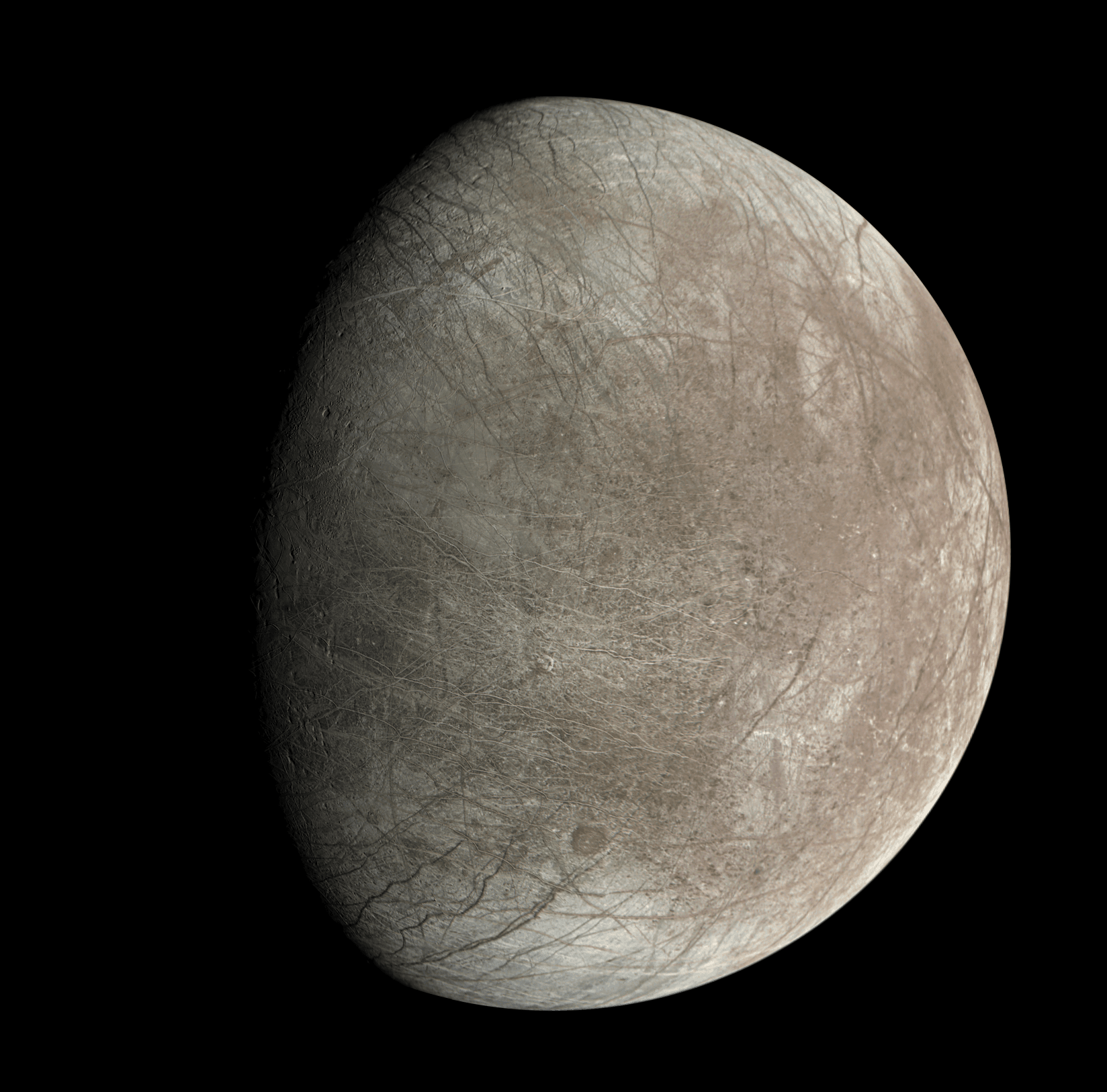 NASA'dan Juno, Europa'nın Buz Kabuğunun Kalınlığını Ölçtü