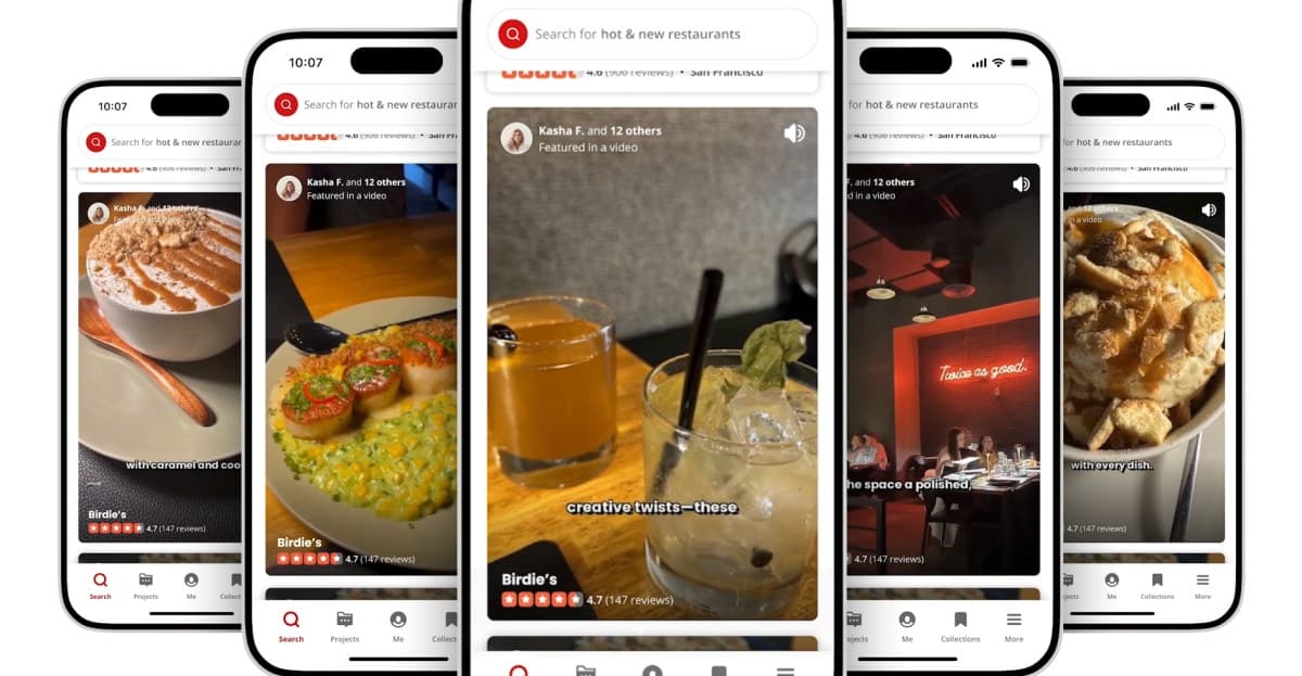 Yelp restoranlar hakkında kendi AI videolarını oluşturuyor