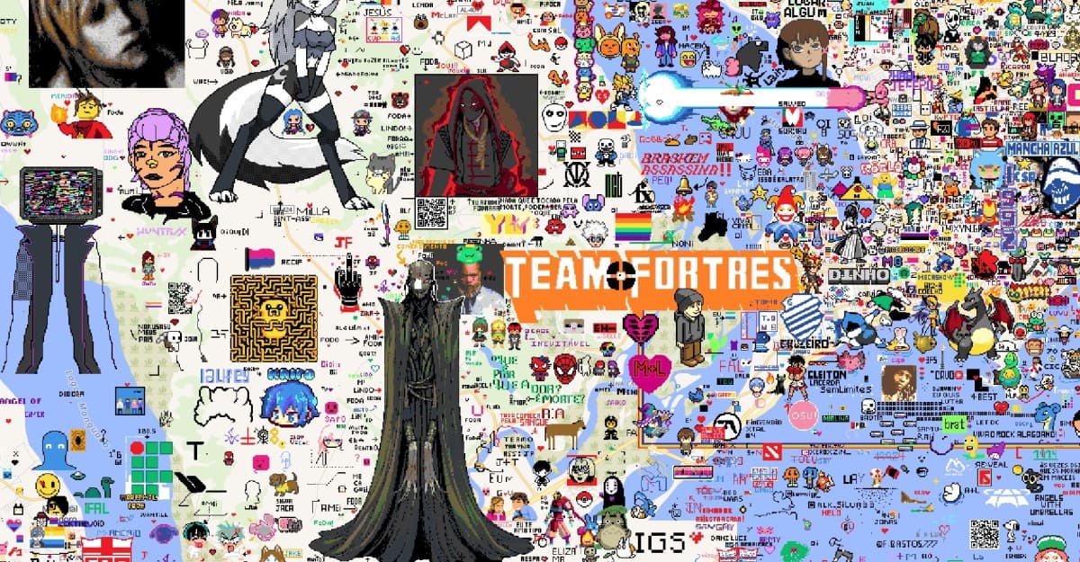 Bu işbirlikçi karalama web sitesi Google Haritalar ve MS Paint gibi