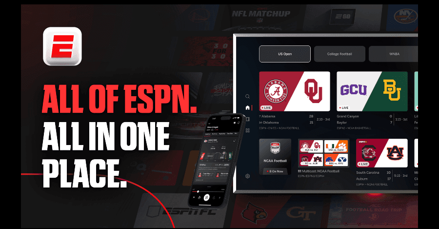 ESPN'nin akış lansmanı Tiktok benzeri bir yem ve AI yorumunu getiriyor