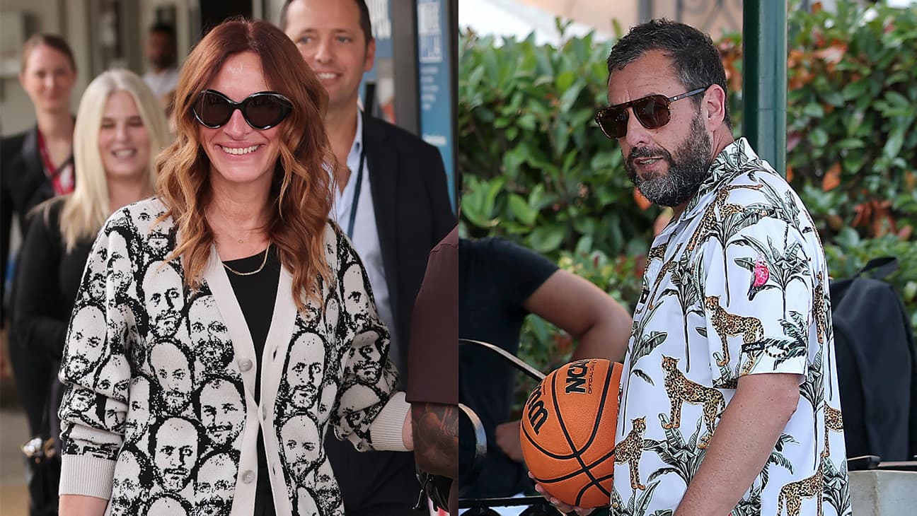 Julia Roberts, Venedik Festivali'ne varırken Luca Guadagnino'yu destekliyor
