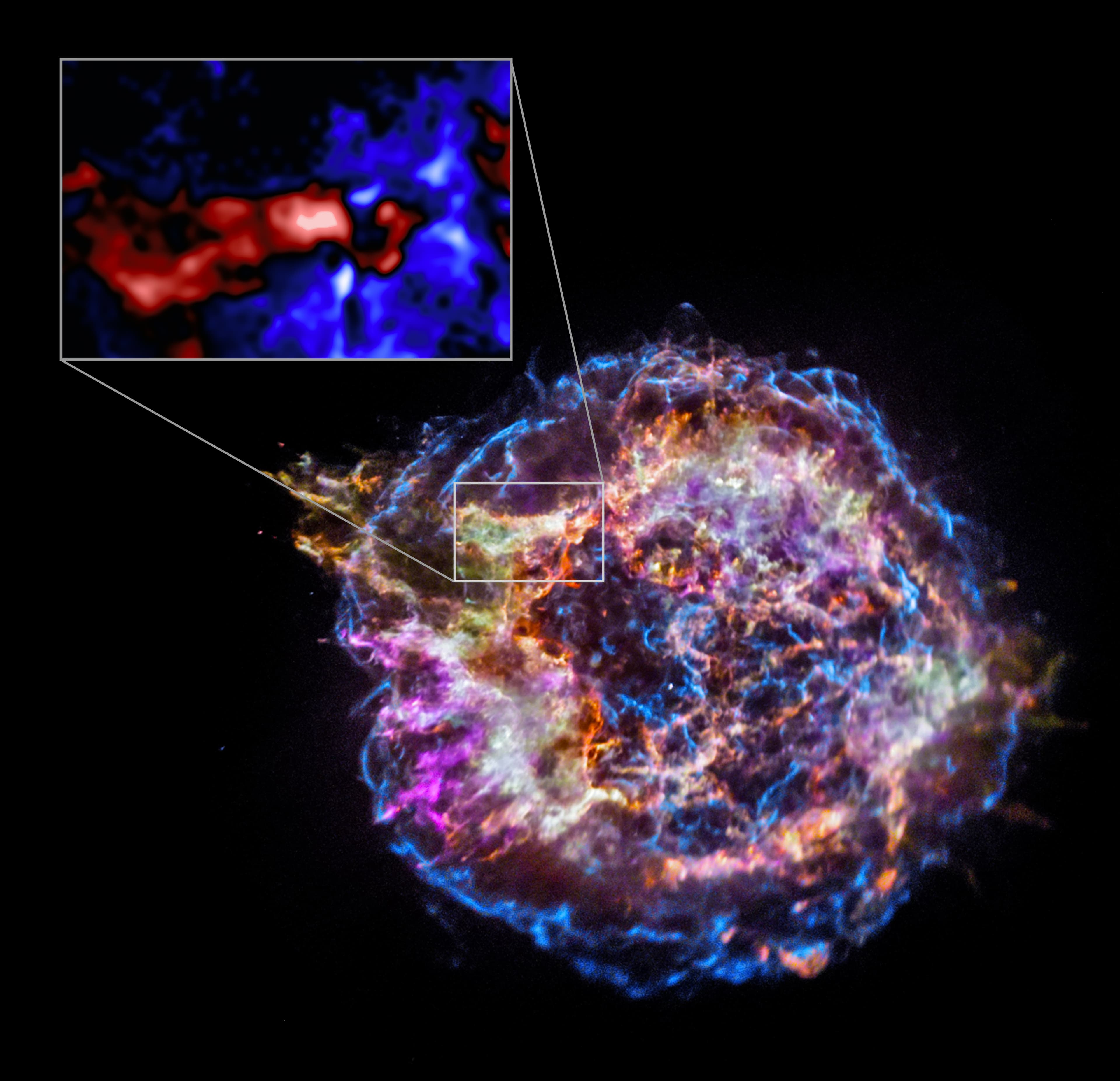 NASA'dan Chandra, patlamadan önce yıldızın iç çatışmasını açıklıyor