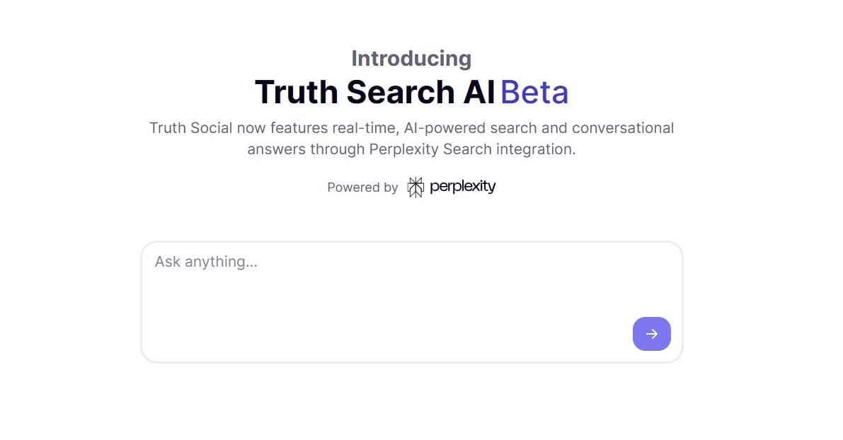 Truth Social'ın yeni AI arama motoru temelde Fox News'u itiyor
