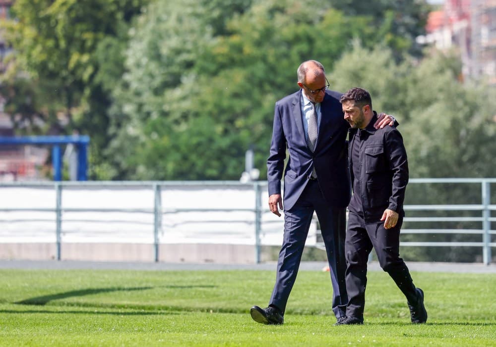 Ukrayna Başkanı eşlik eden Avrupalı liderler