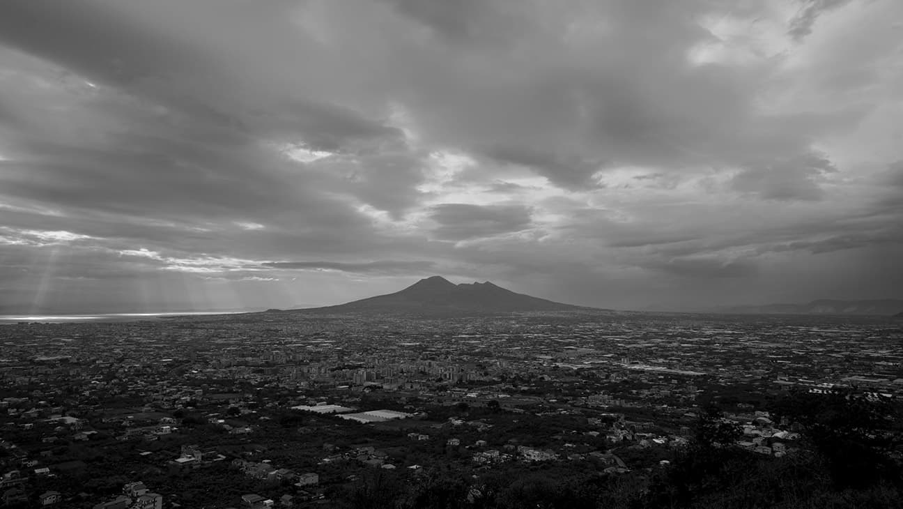 Vesuvius Dağı yakınlarındaki yaşam hakkında çarpıcı doktor