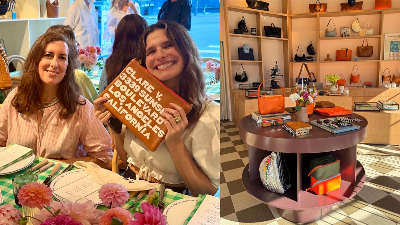 Yıldız sevilen tasarımcı Clare Vivier En İyi Çantalarında, Yükseltilmiş LA Store