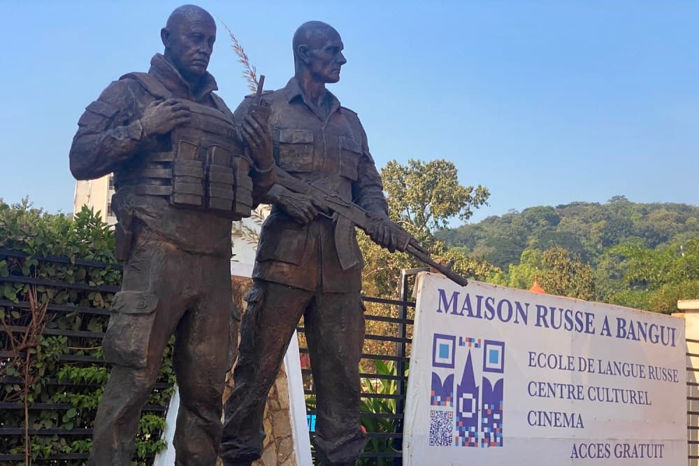 Afrika Kolordusu Mali, Orta Afrika Cumhuriyeti'nde Rus etkisini satıyor