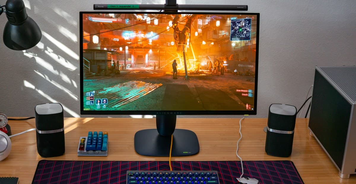 Bu 27 inç 4K OLED hayalimdeki oyun ekranı ve 200 $ indirim