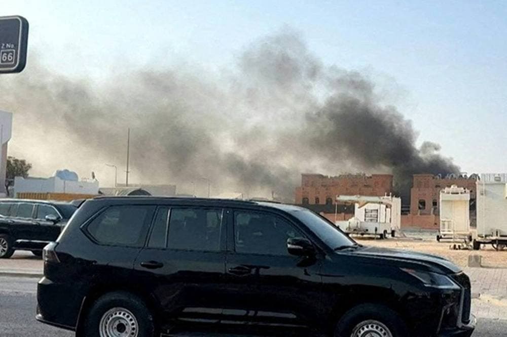 İsrail Bombaları Katar Doha'da Hamas Liderlerine Grev için