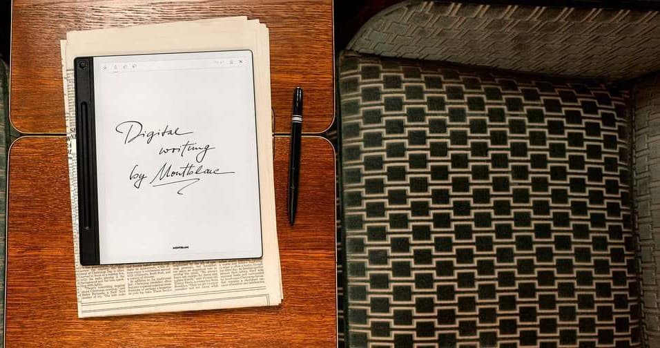 Montblanc dijital not defteri oyununa giriyor