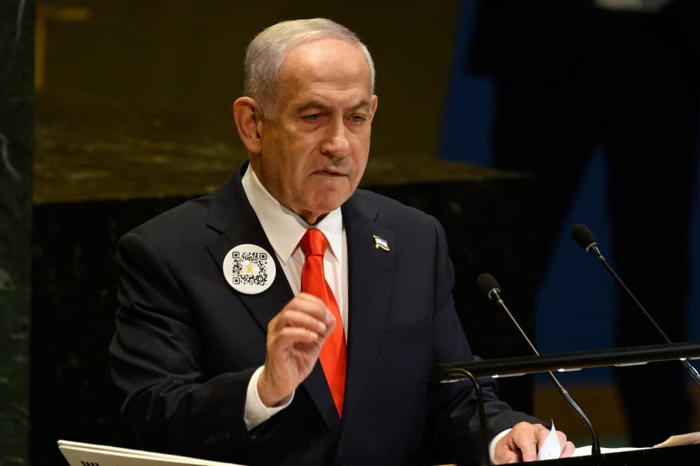Netanyahu'nun BM konuşması, Filistin Devleti için itme ile gölgede bırakıldı