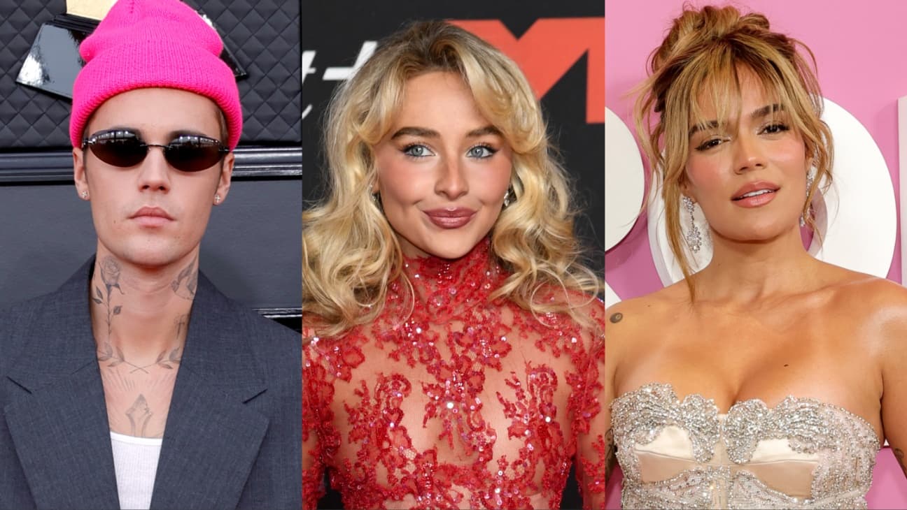 Sabrina Carpenter, Justin Bieber, Karol G