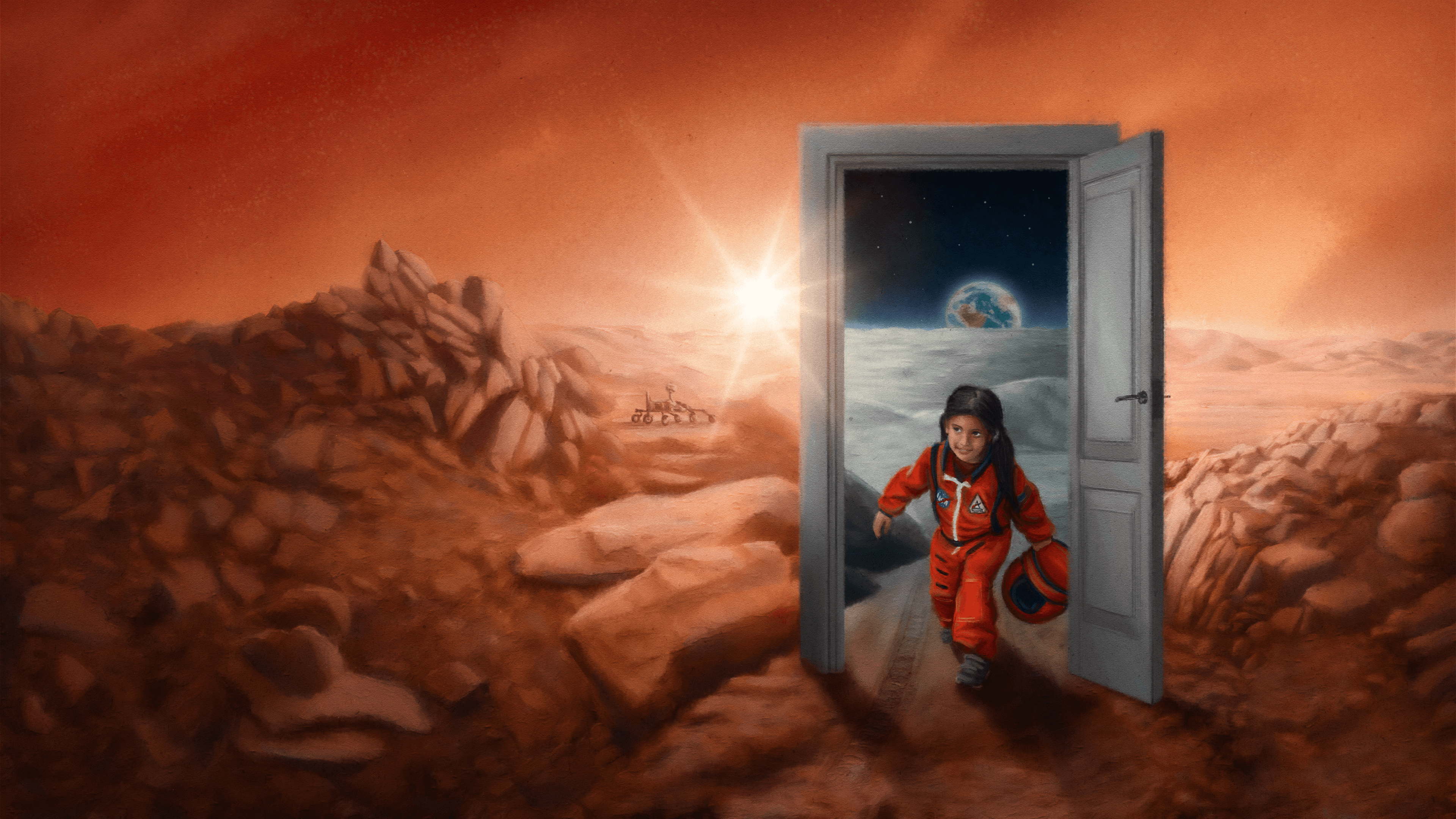 Sonraki ADIM-3 B: Ay'dan Mars'a Mimarlık Çalışmaları