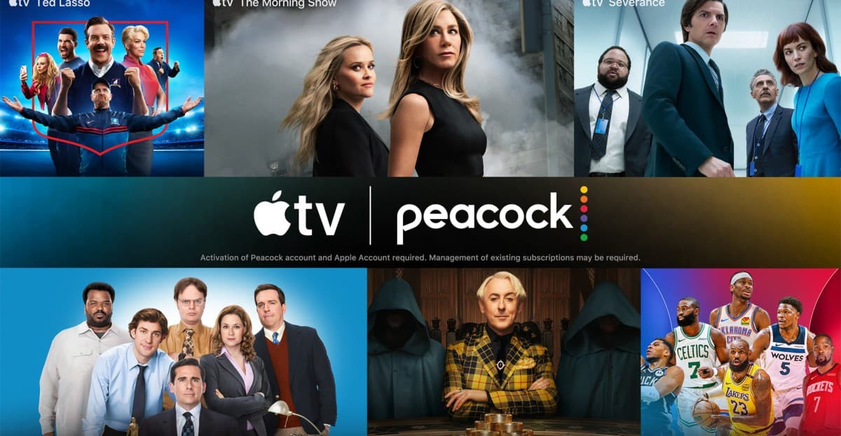 Apple TV ve Peacock 15 dolarlık aylık abonelik paketini duyurdu