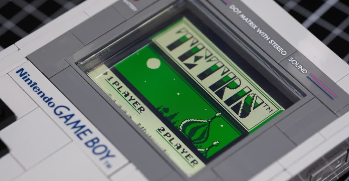 Bakın: Lego Game Boy zaten GROT için oyun oynamak için modifiye edildi