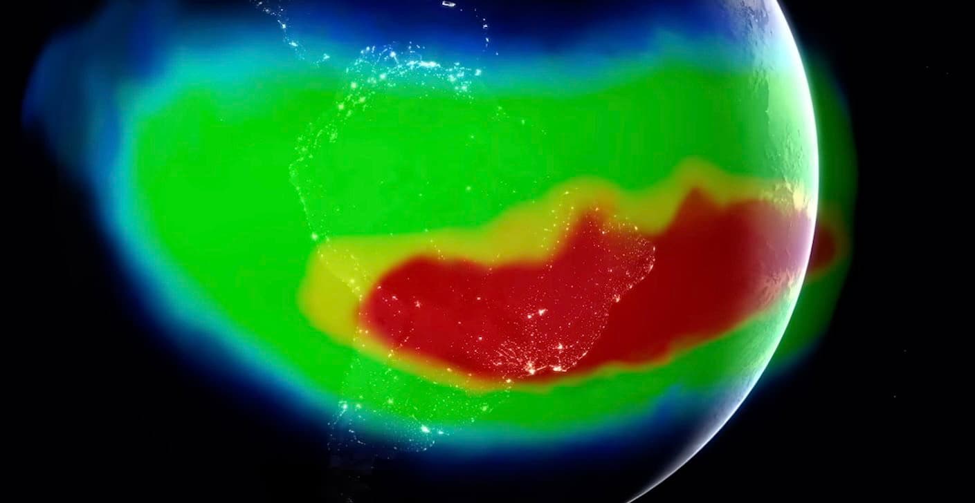 Güney Atlantik Anomalisi Büyüyor - ESA Uyduları Bunun Uzay Aracı İçin Ne Anlama Gelebileceğine İlişkin Yeni Endişeleri Ortaya Çıkarıyor