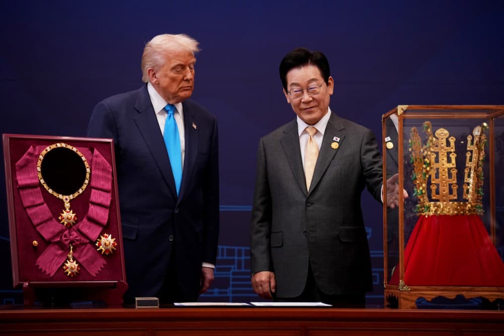 Güney Kore, Daha İyi Bir Ticaret Anlaşması Sağlamak İçin Ziyaret Sırasında Trump'a Yardım Etti