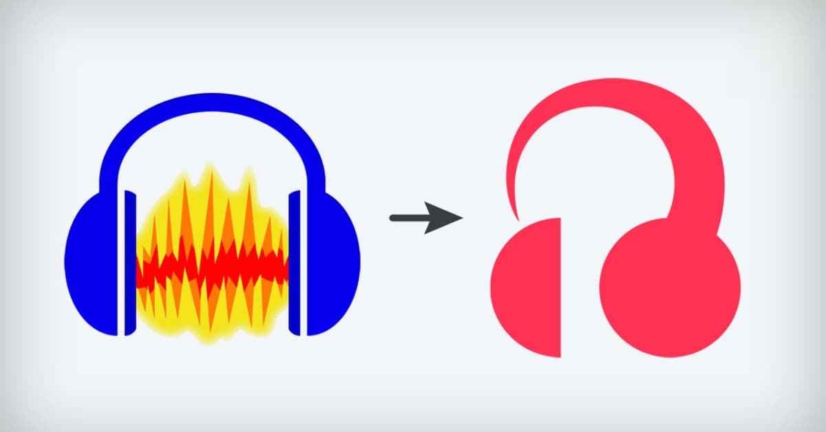 Korkunç logoyu geçebilirseniz, Audacity 4 oldukça harika görünüyor