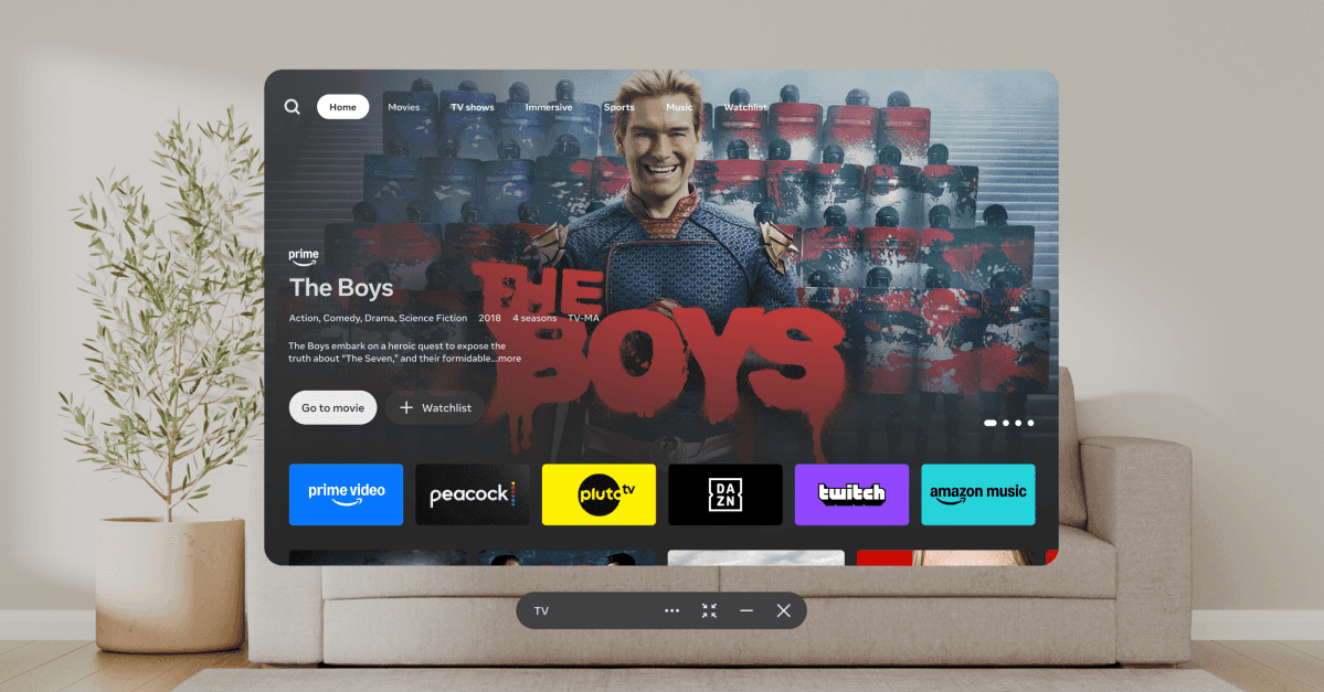 Meta, VR'de akıllı bir TV geliştiriyor