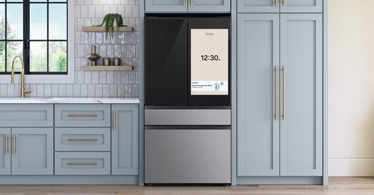 Önümüzdeki ay Samsung Family Hub akıllı buzdolaplarına reklam gelecek.