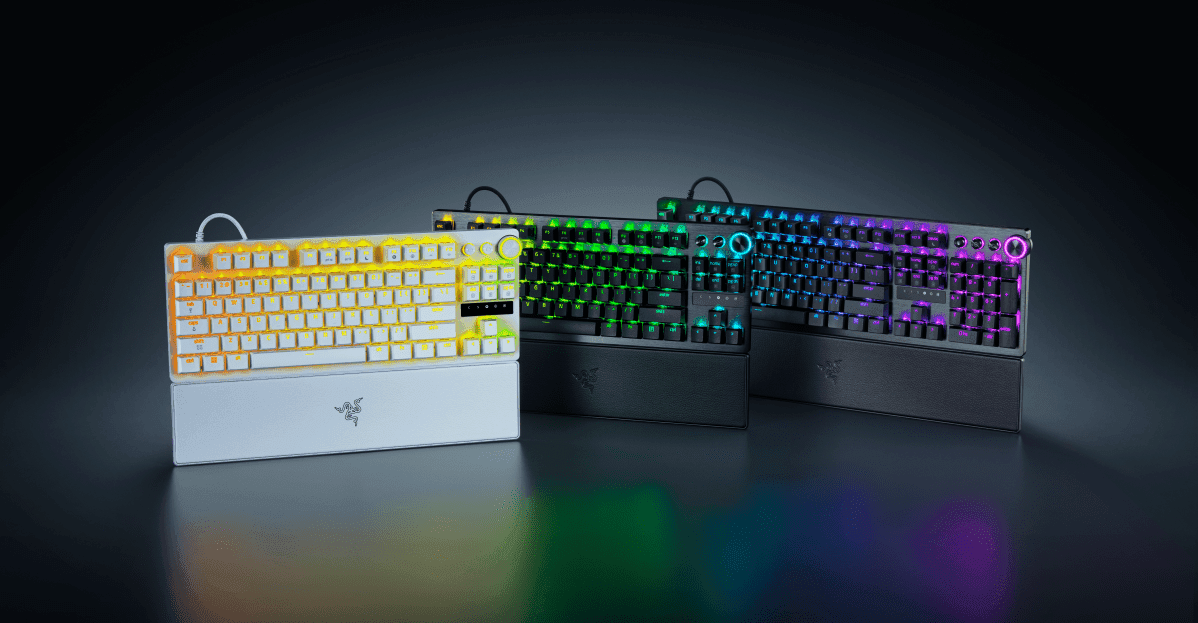 Razer'ın yeni Huntsman V3 Pro 8kHz klavyesi gelişmiş yazma hissi ile hız vaat ediyor