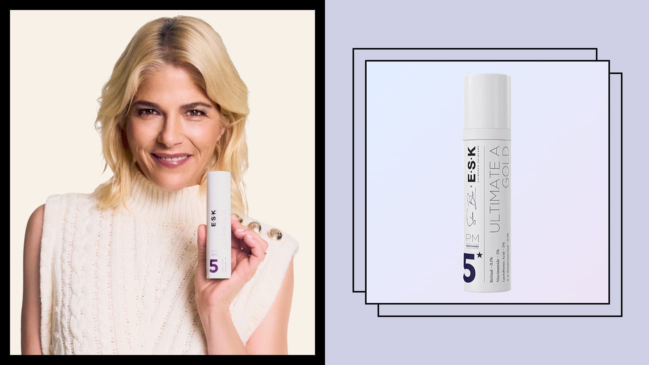 Selma Blair ve ESK Cilt Bakımı Ultimate A Gold Gece Kremi Üzerinde İşbirliği Yapıyor
