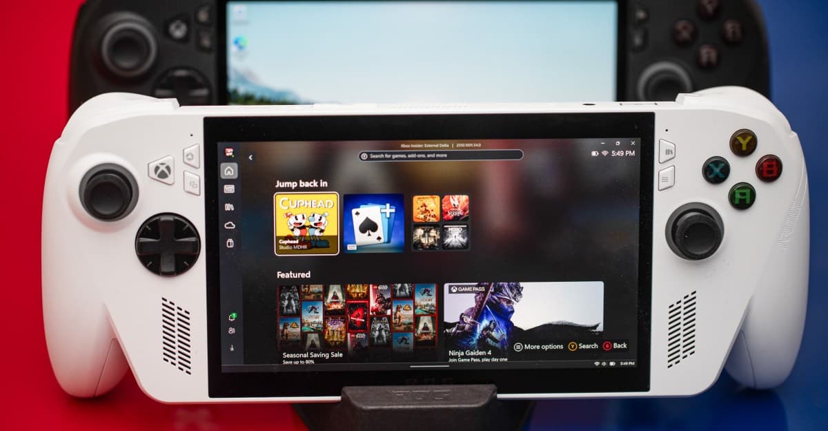 Sonunda Microsoft'un elde taşınan Xbox Allys'ine güvenmeye başlıyorum