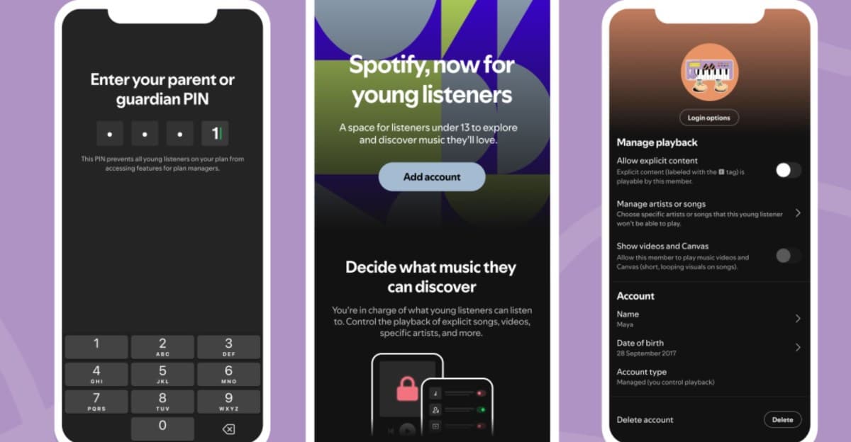 Spotify, çocuk müziğini algoritmanızın dışında tutmak için kontroller sunuyor