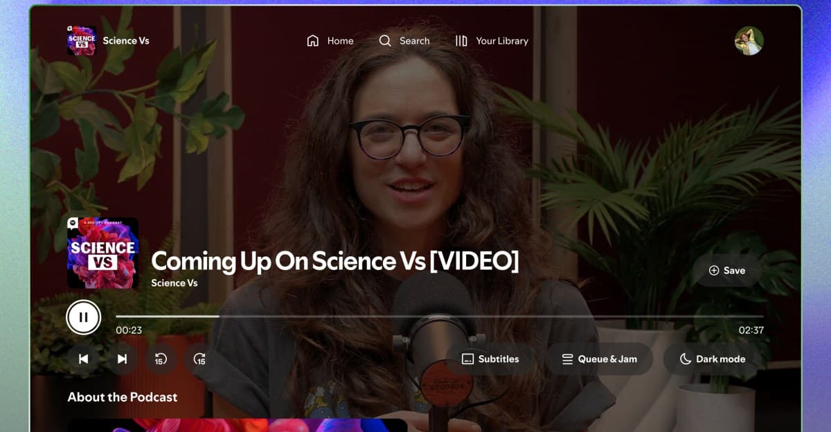 Spotify, video podcast'leri ve müzik videolarını Apple TV uygulamasına getiriyor