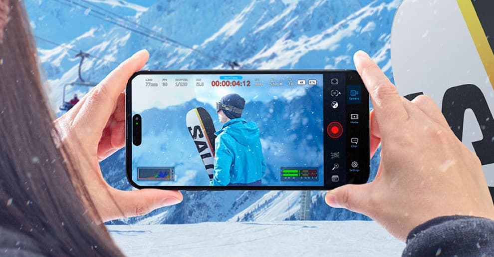 Blackmagic'in ücretsiz kamera uygulaması artık YouTube ve Twitch'e yayın yapabiliyor
