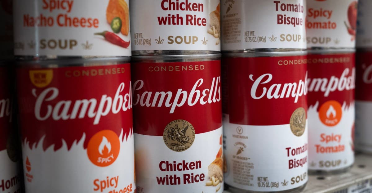 Campbell's çorbalarının 3D baskılı etten yapılmayacağının sözünü verdi