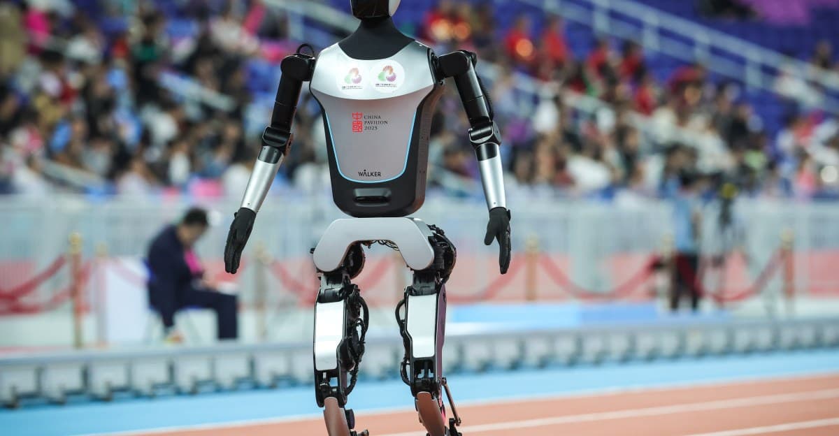 Çin, insansı robot şekilli bir balonun oluştuğu konusunda uyardı