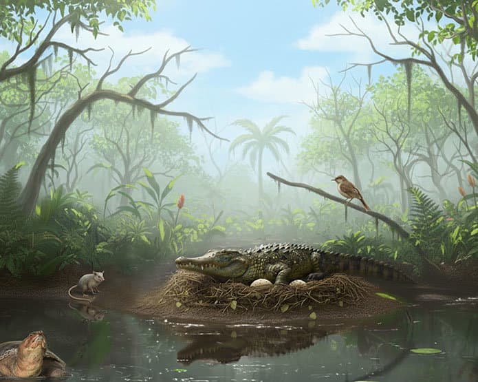 Damla Ayıları Unutun, Eski Avustralya'nın Gerçek Hayatı “Drop Croc” Avını Yukarıdan Pusuya Düşürdü