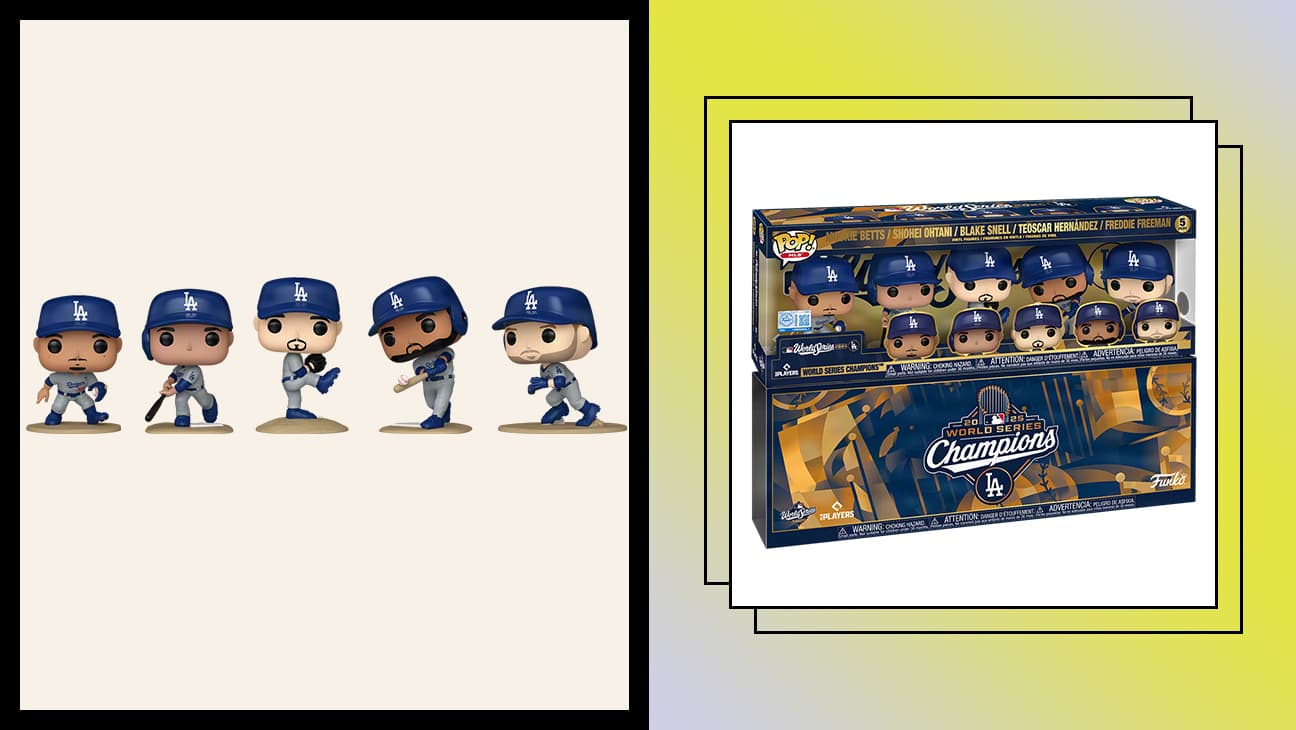 Funko, Dodgers 2025 Dünya Serisi Şampiyonlarını Düşürdü Funko Pop! Koleksiyon