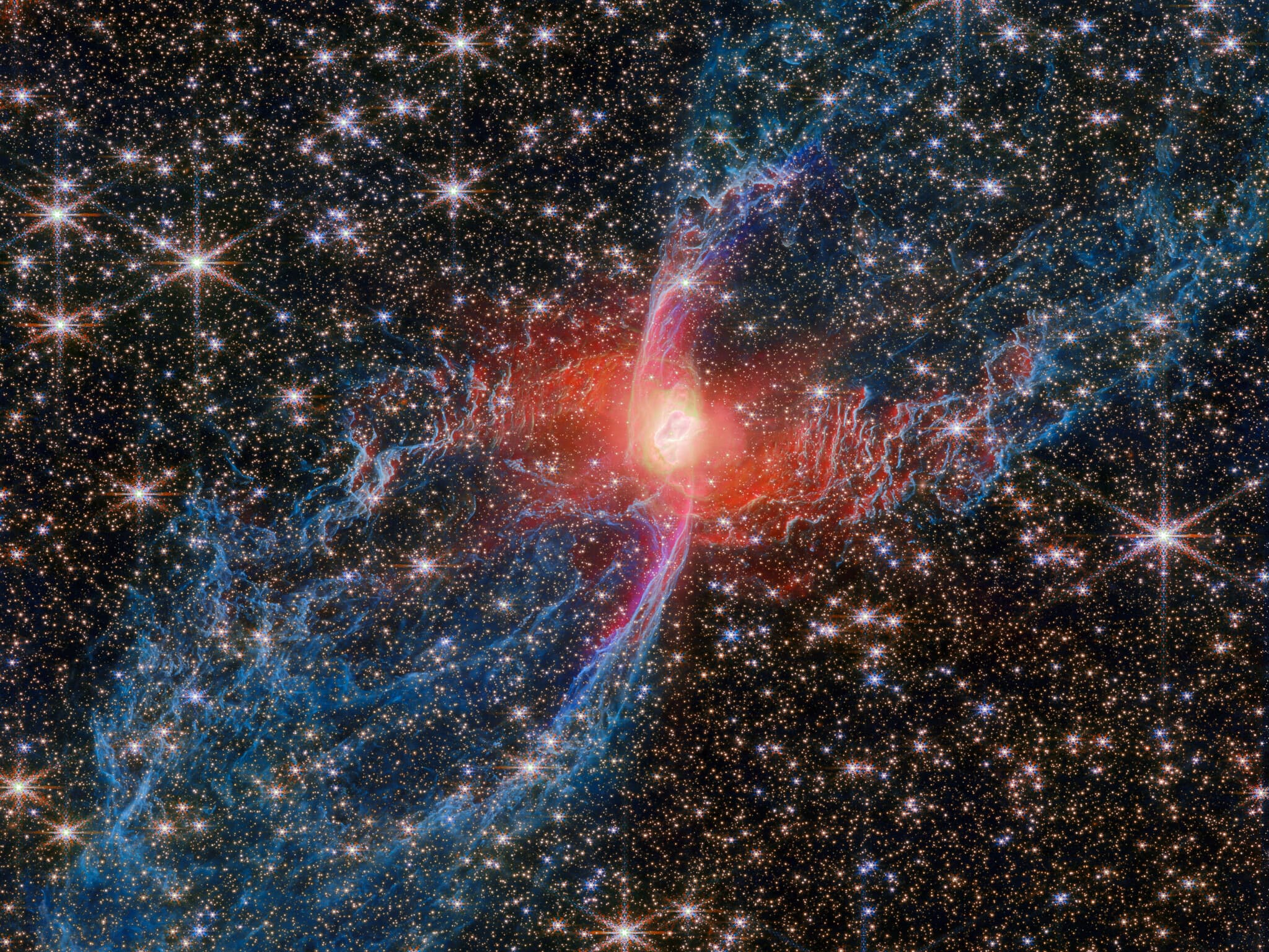 Kırmızı Örümcek Bulutsusu - NASA