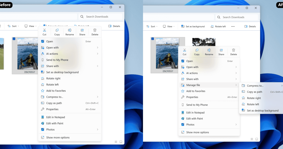 Microsoft, Windows 11'de Dosya Gezgini'ni hızlandırıyor ve düzenliyor