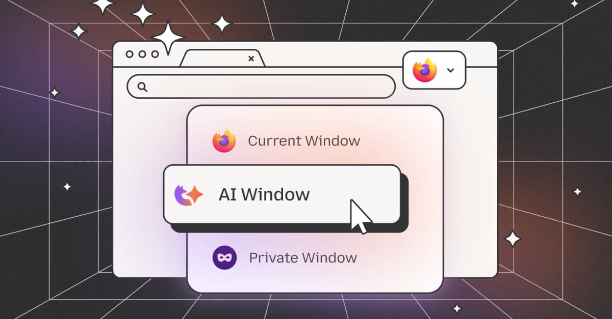 Mozilla, Firefox için bir AI 'penceresini' duyurdu