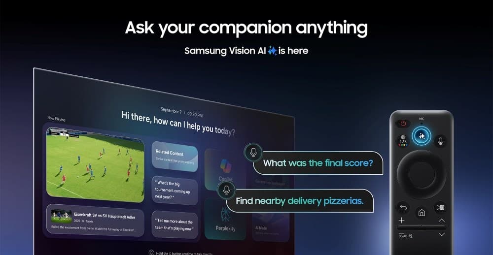 Samsung, üretken yapay zeka destekli Bixby'yi TV'lerine getiriyor
