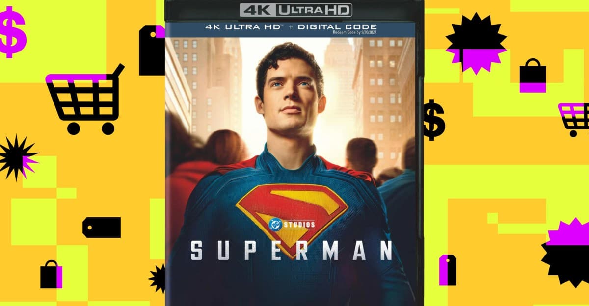 Superman ve diğer 4K Blu-ray'ler Kara Cuma öncesinde 12,99 dolar