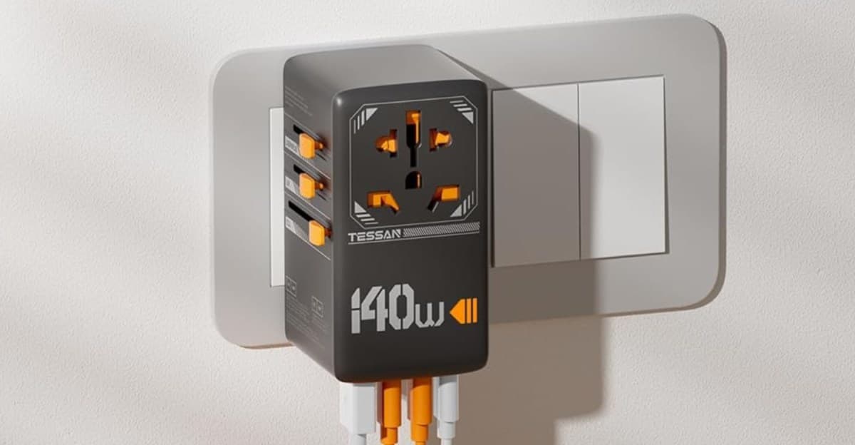 Tessan'ın 140W Evrensel Seyahat Adaptörü tüm zamanların en düşük seviyesine ulaştı