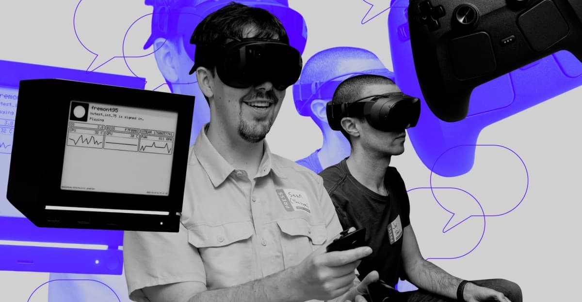 Valve'ın yeni VR kulaklığını, bilgisayarını ve kontrol cihazını denedik; bize ne isterseniz sorun!