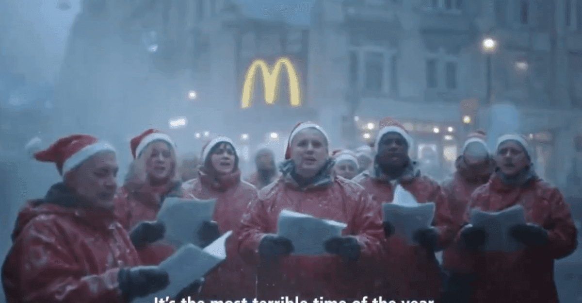 Her nasılsa, Noel'den nefret etmekle ilgili bu yapay zeka ürünü McDonald's reklamı fiyaskoydu