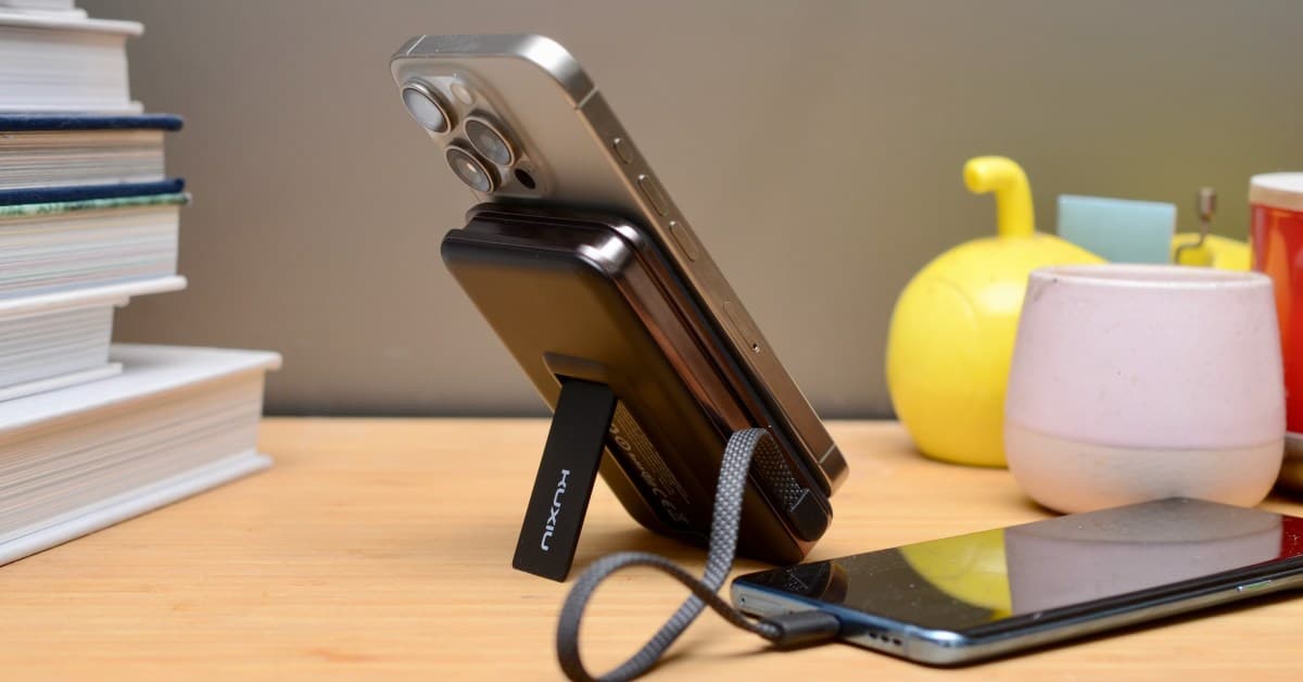 Kuxiu'nun S3 MagSafe güç bankası daha büyük, daha iyi ve daha güvenli