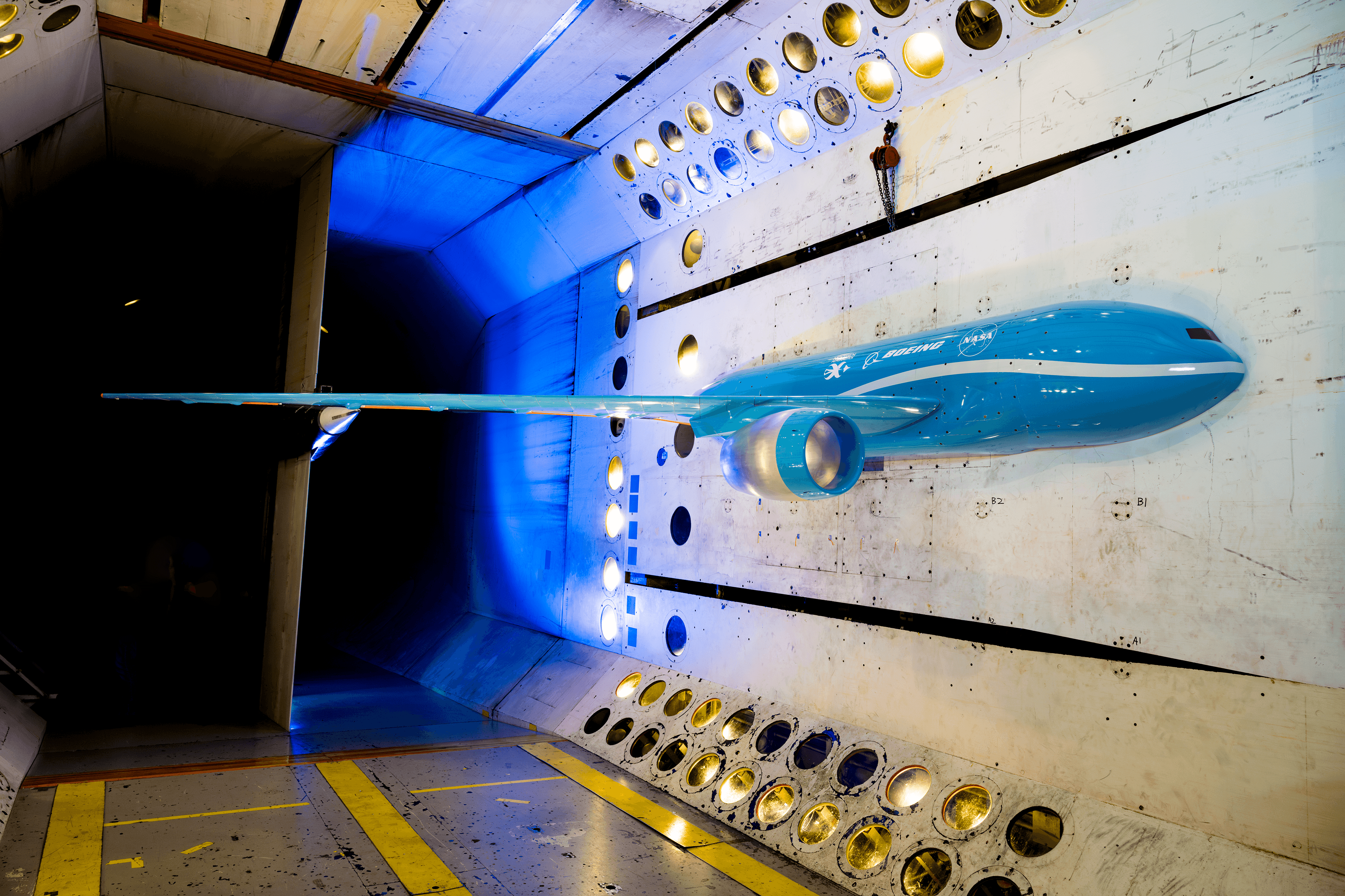 NASA ve Boeing Daha Uzun, Dar Uçak Kanatlarının Performansının Nasıl Artırılacağını Test Ediyor