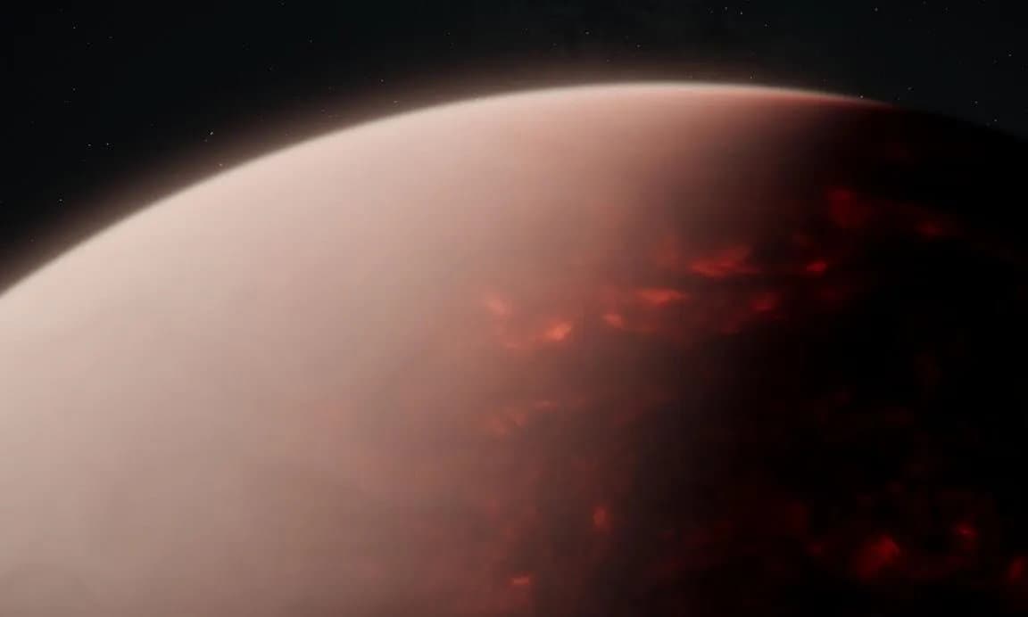 NASA'nın James Webb Uzay Teleskobu, Magma Kaplı Dünyanın Etrafında 'İmkansız' Bir Atmosfer Keşfetti